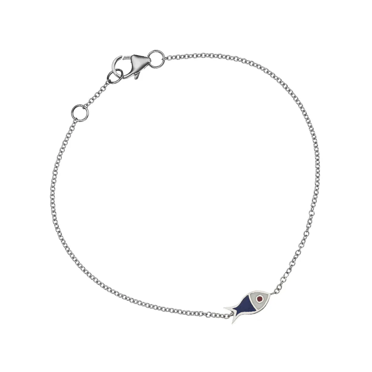 Enamel Tricolor Lucky Fish