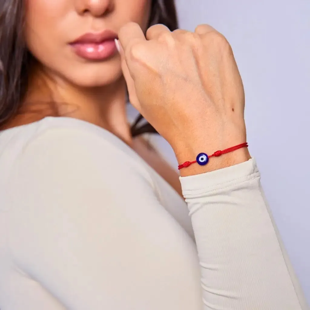 Evil Eye Charm Bracelet - Symbol of Fortune and Protection