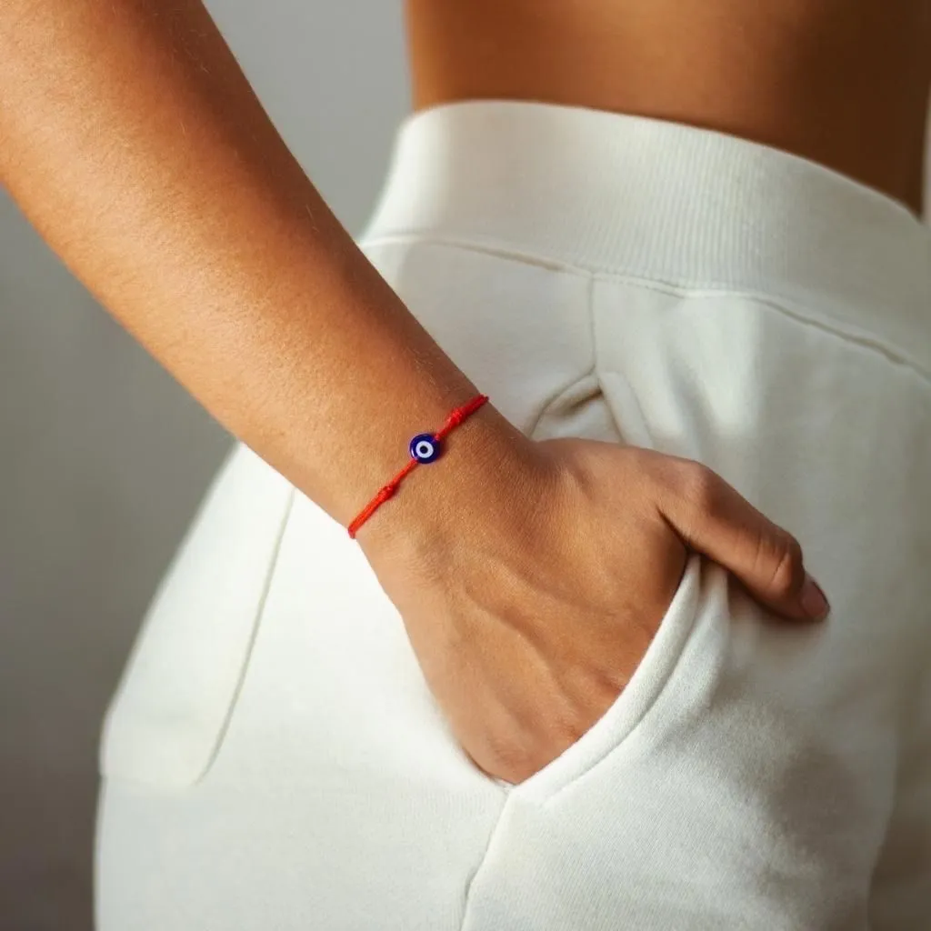 Evil Eye Charm Bracelet - Symbol of Fortune and Protection