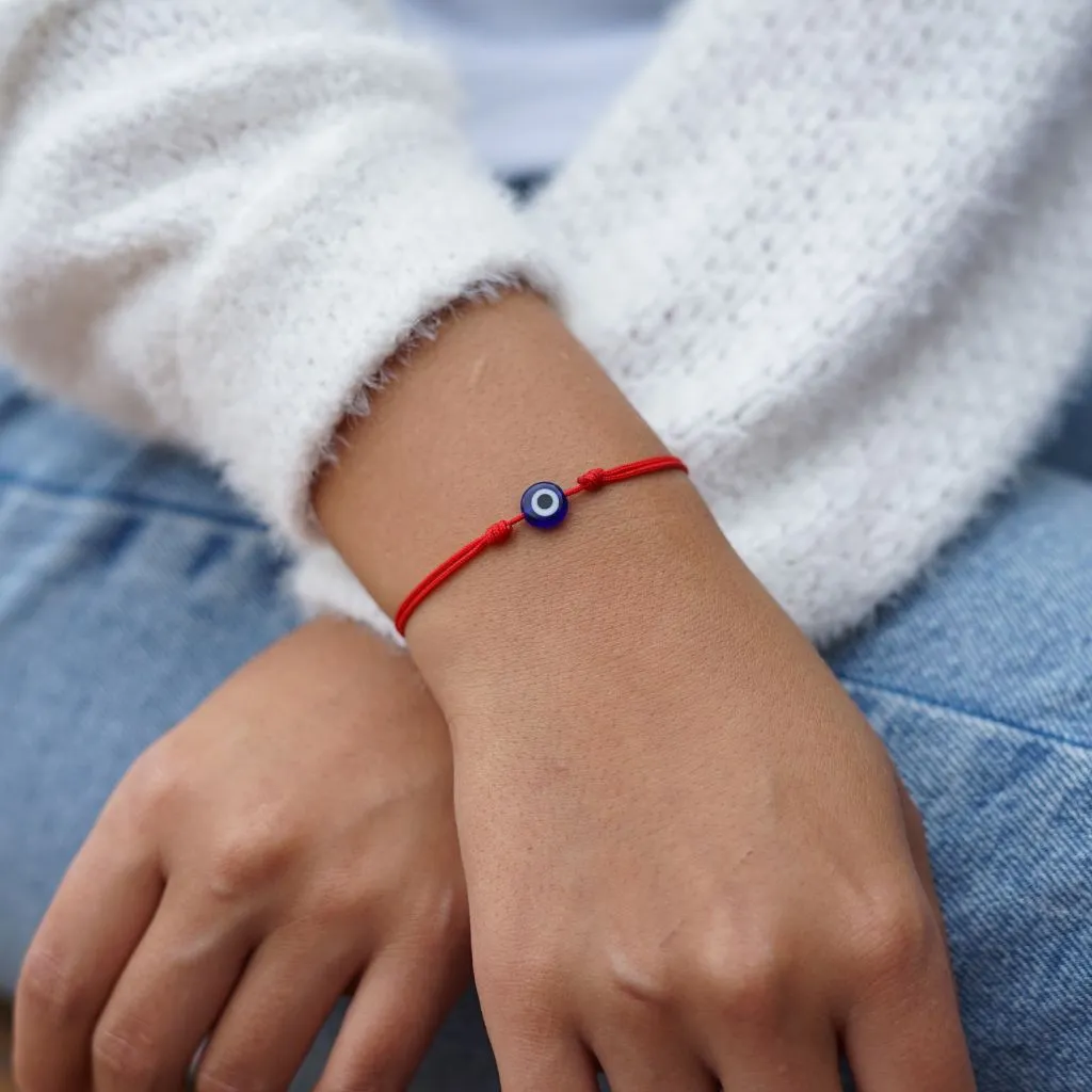 Evil Eye Charm Bracelet - Symbol of Fortune and Protection
