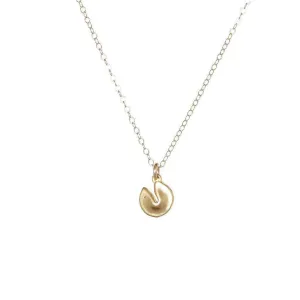 Fortune Cookie Necklace
