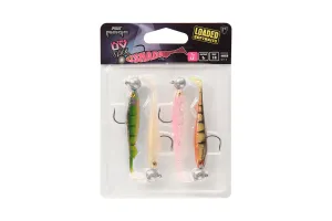 Fox Rage Loaded Soft shads 7g 9cm Mixed Colour