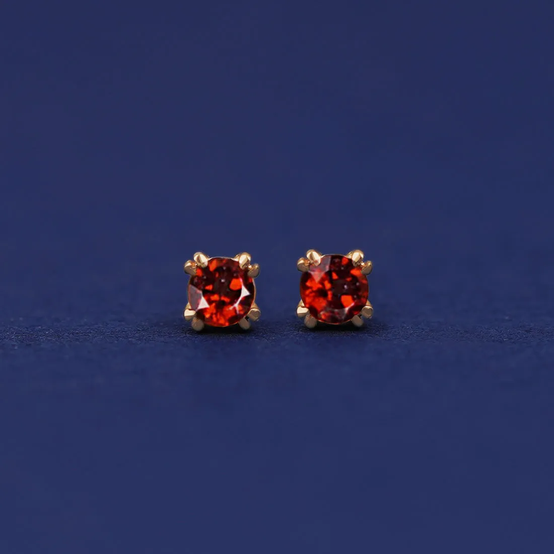 Garnet Earring