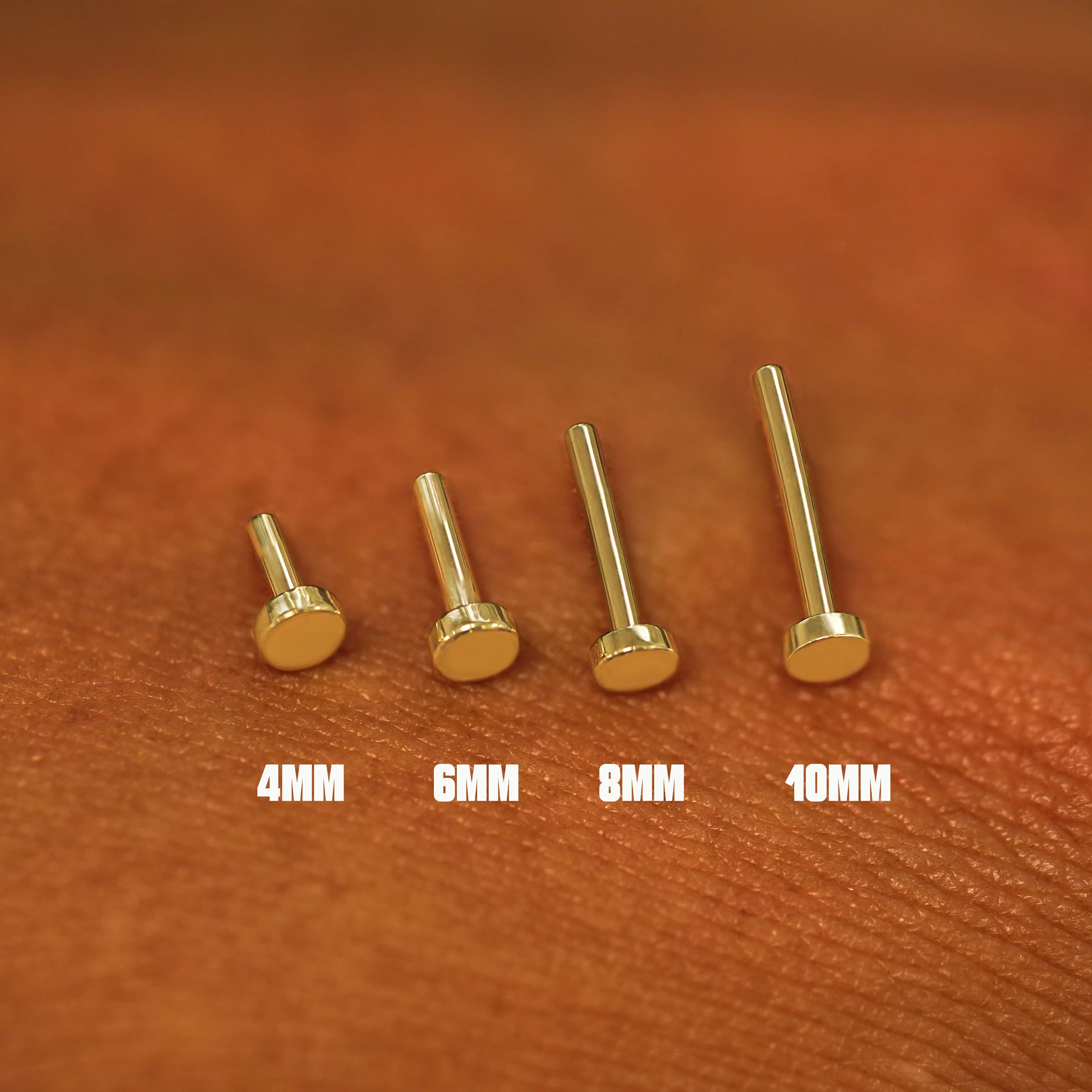 Garnet Flatback Piercing