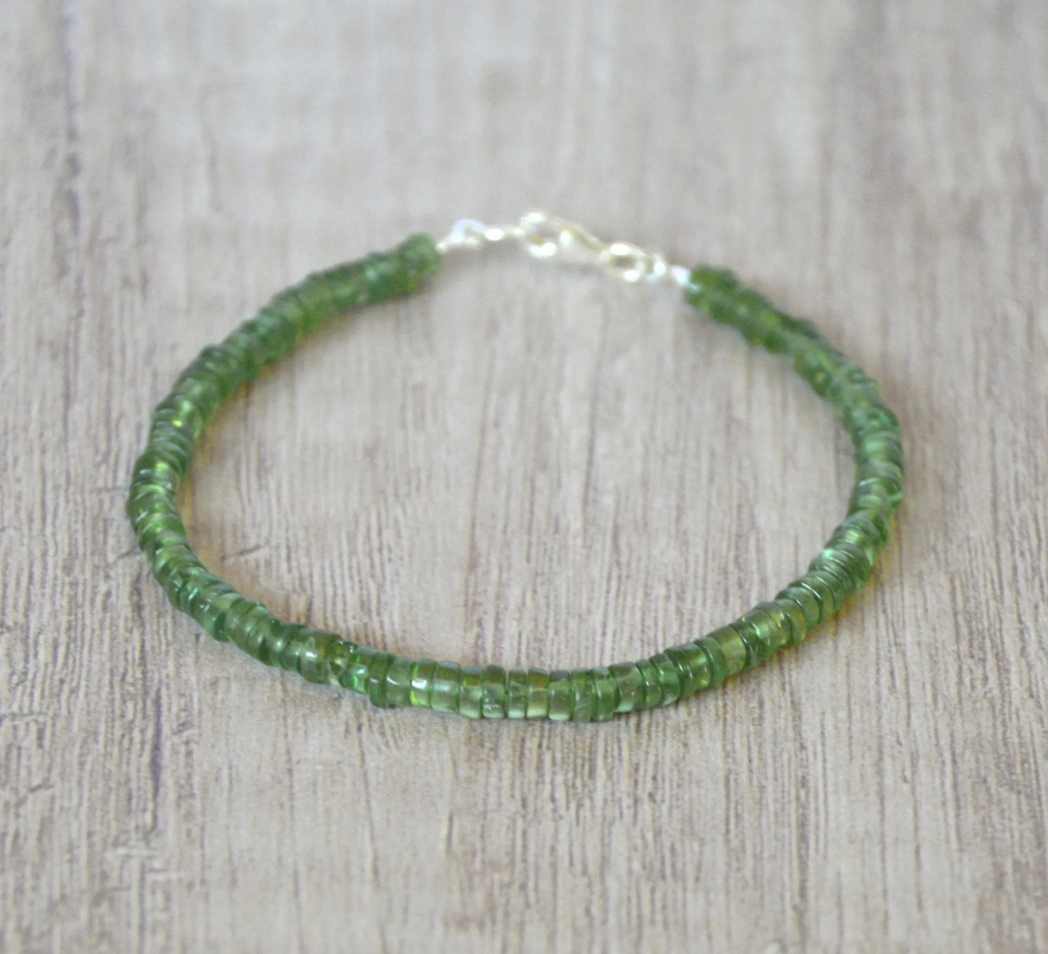 Green Apatite Bracelet