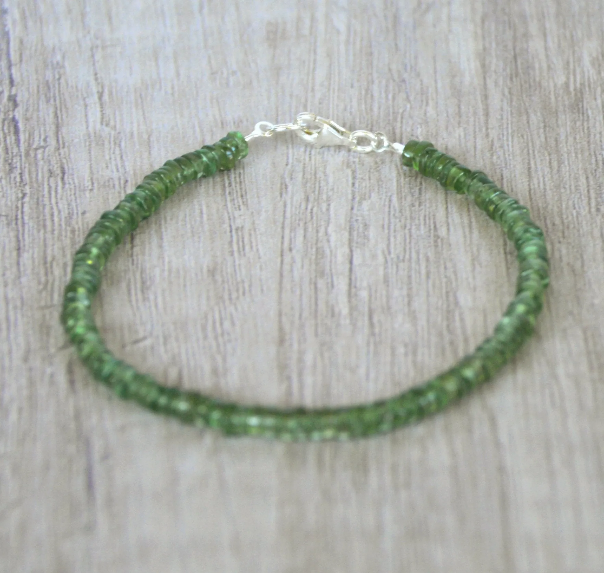 Green Apatite Bracelet