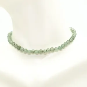 Green Aventurine Bead Bracelet 4mm