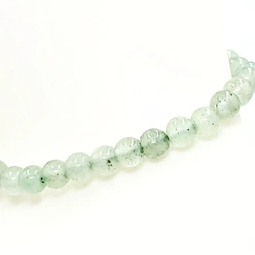 Green Aventurine Bead Bracelet 4mm
