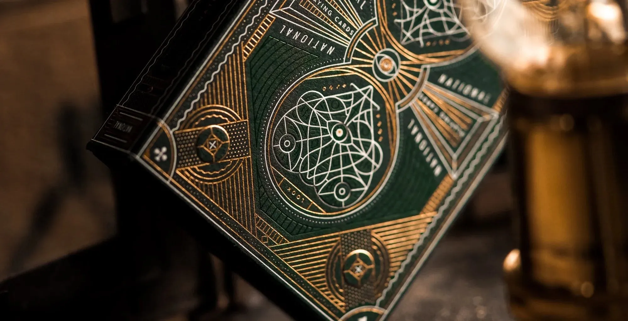 Green National Playing Cards by theory11