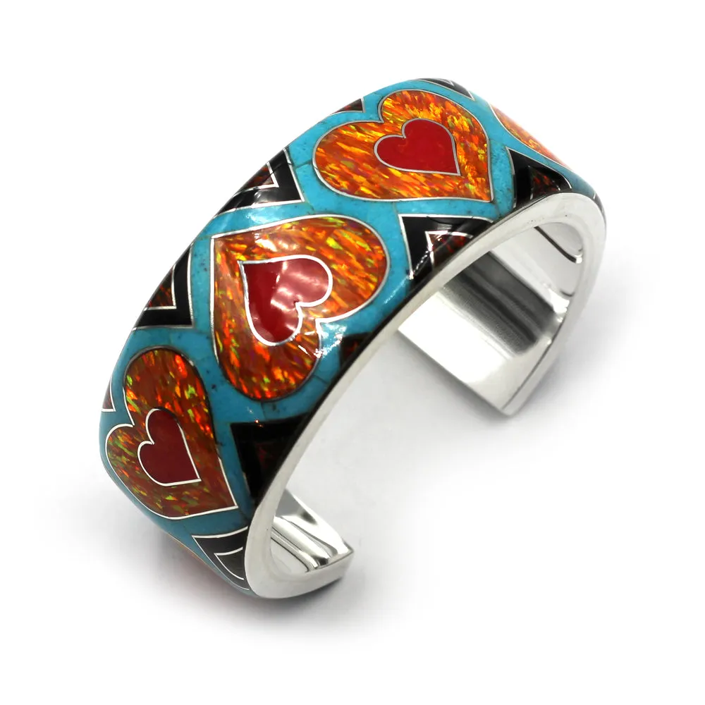 Heart Cuff Bracelet