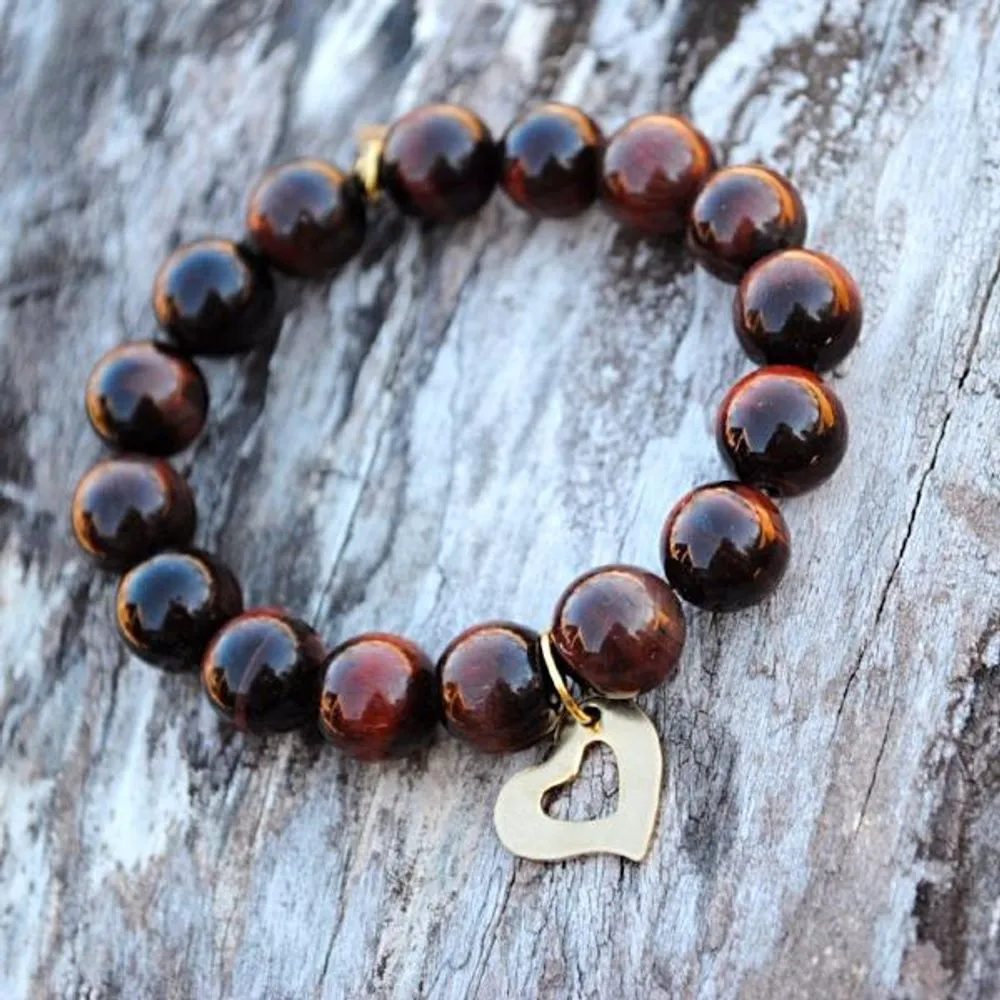 Heart - Tiger Eye