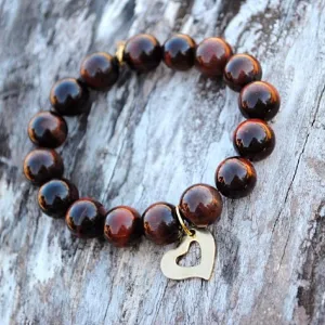 Heart - Tiger Eye