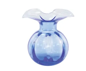 Hibiscus Glass Cobalt Medium Fluted Vase