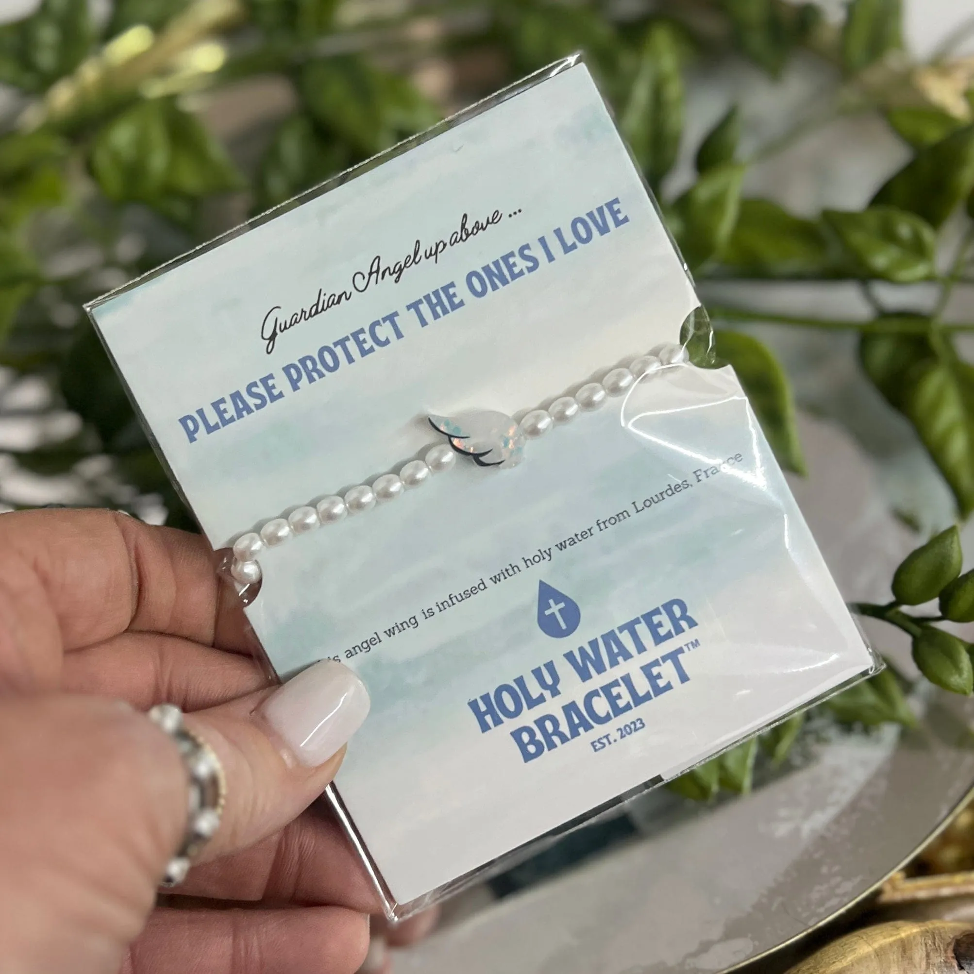 Holy Water Guardian Angel Bracelet