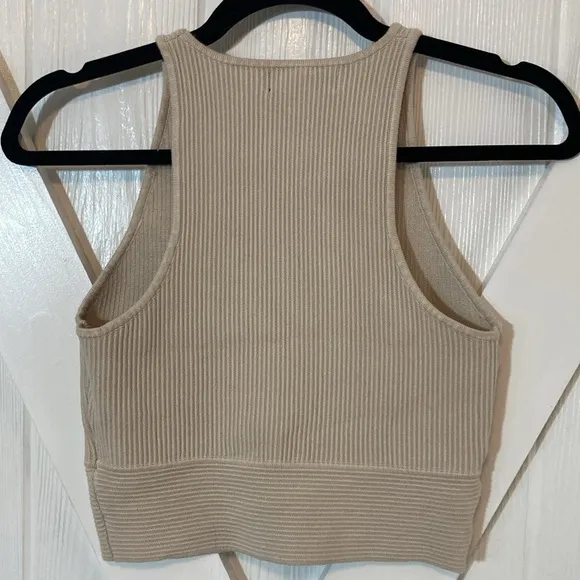 House of Harlow 1960 | Ribbed Knit 2-Piece Set Crop Tank &amp; Bodycon Skirt