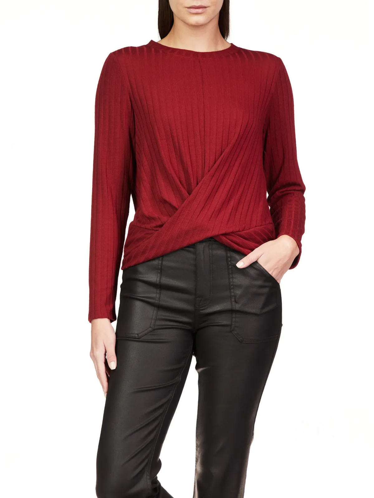 It Girl Twist Front Top