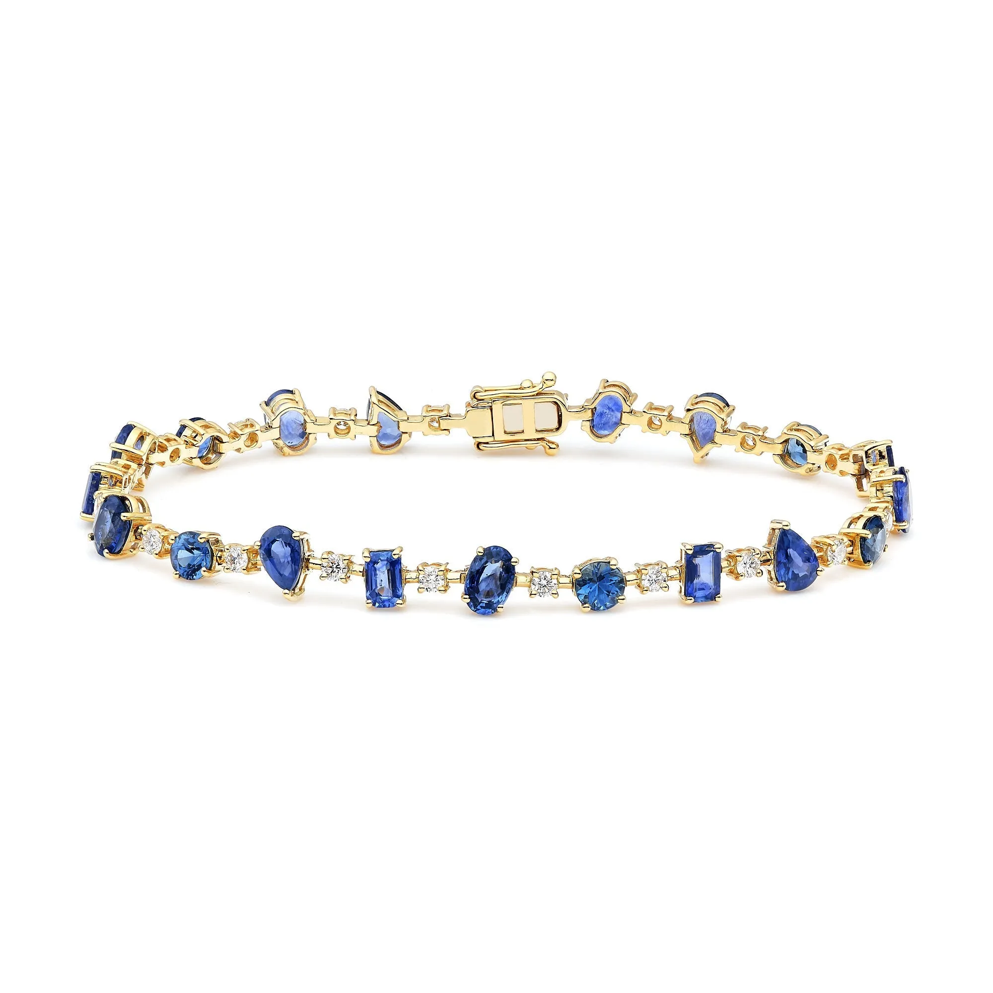 Ivy Blue Sapphire Tennis Bracelet