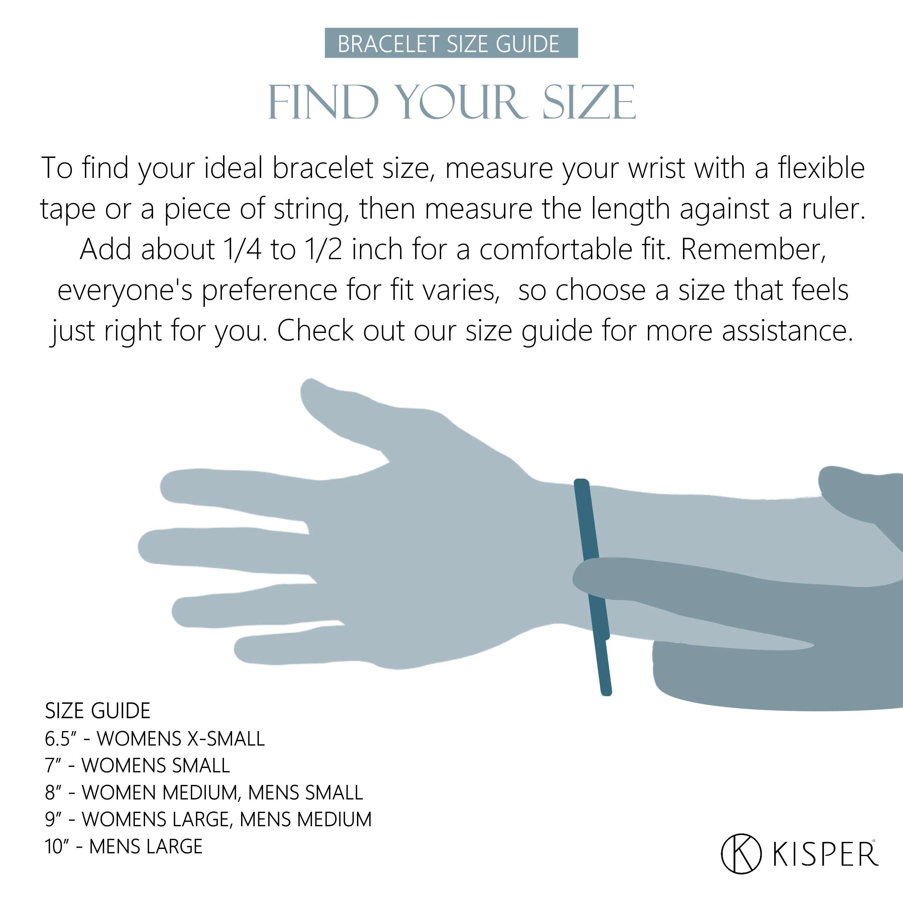 KISPER 925 Sterling Silver Italian 5mm Figaro Chain Bracelet w/ Lobster Clasp