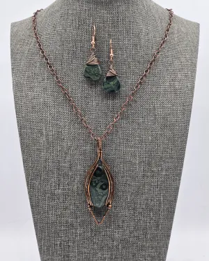 Kumbaba Jasper Jewelry Set
