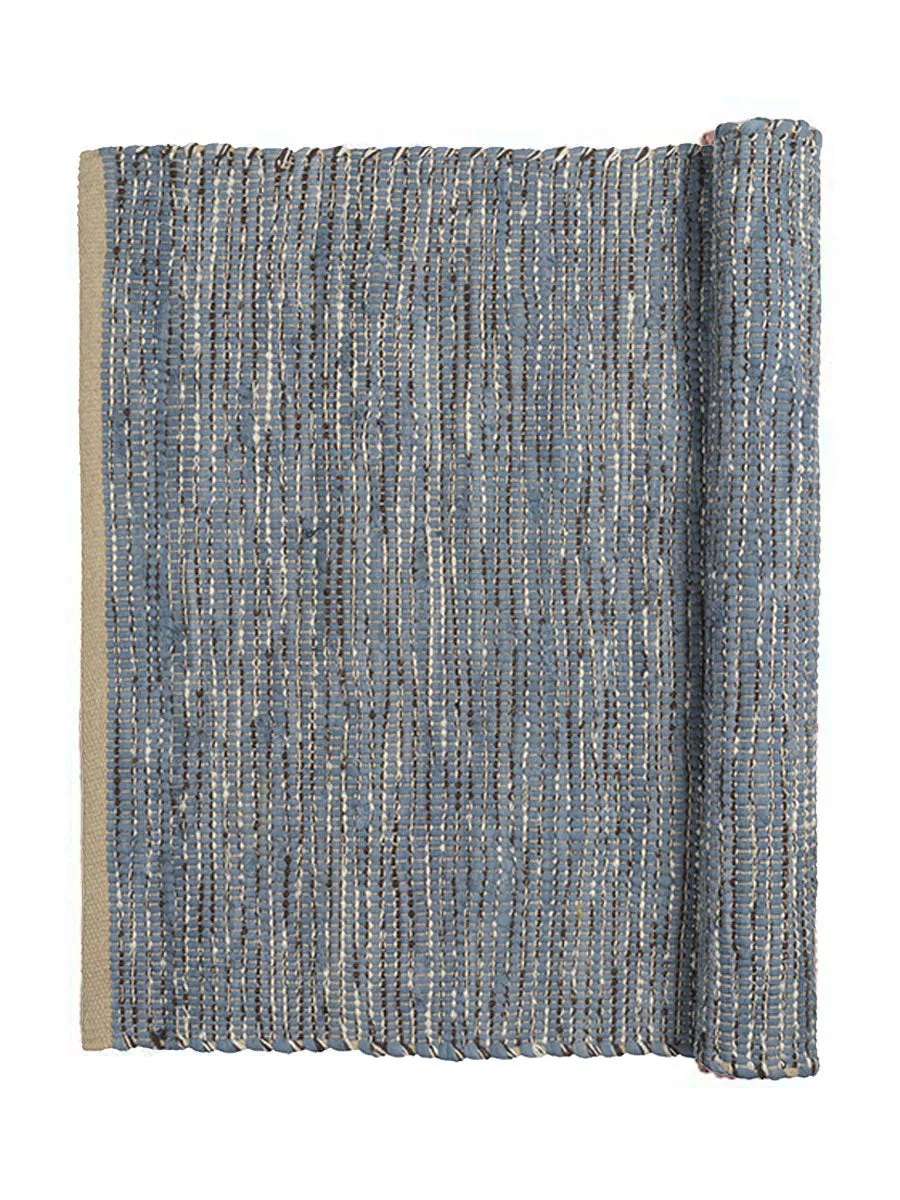 Large Magda Rug - Flint Stone Blue
