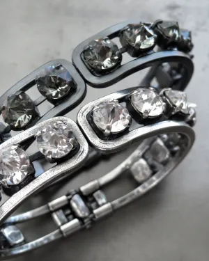 LEGENDARY - Crystal Bracelet in Clear Crystal or Black Diamond