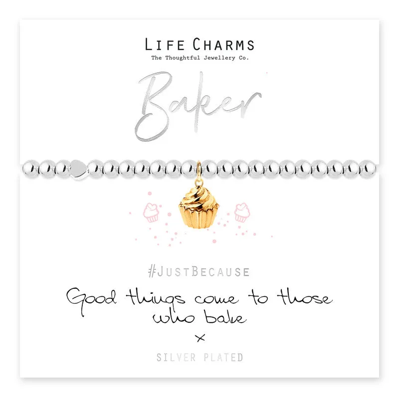 Life Charms Baker Bracelet