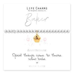 Life Charms Baker Bracelet