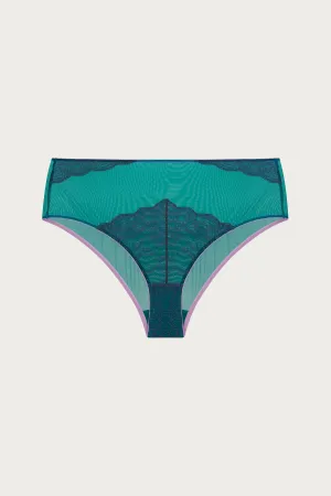 LILA LACE HIGH WAIST KNICKER