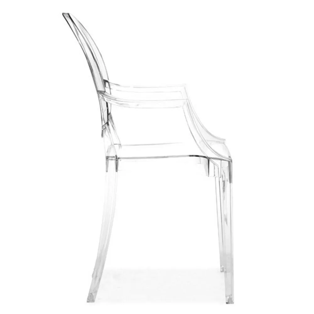Louis Ghost Arm Chair - Choice of Color