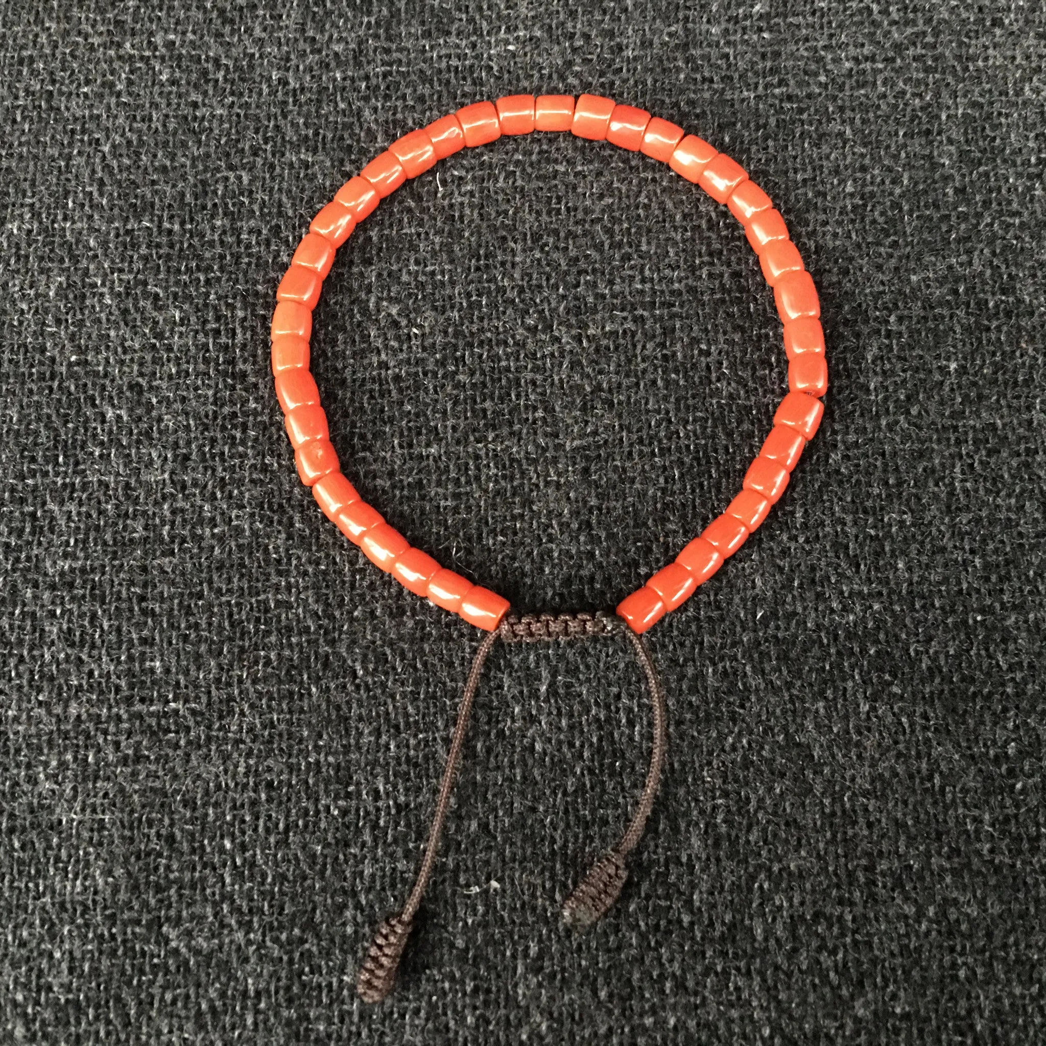 Lovely Red Italian Coral Bracelet