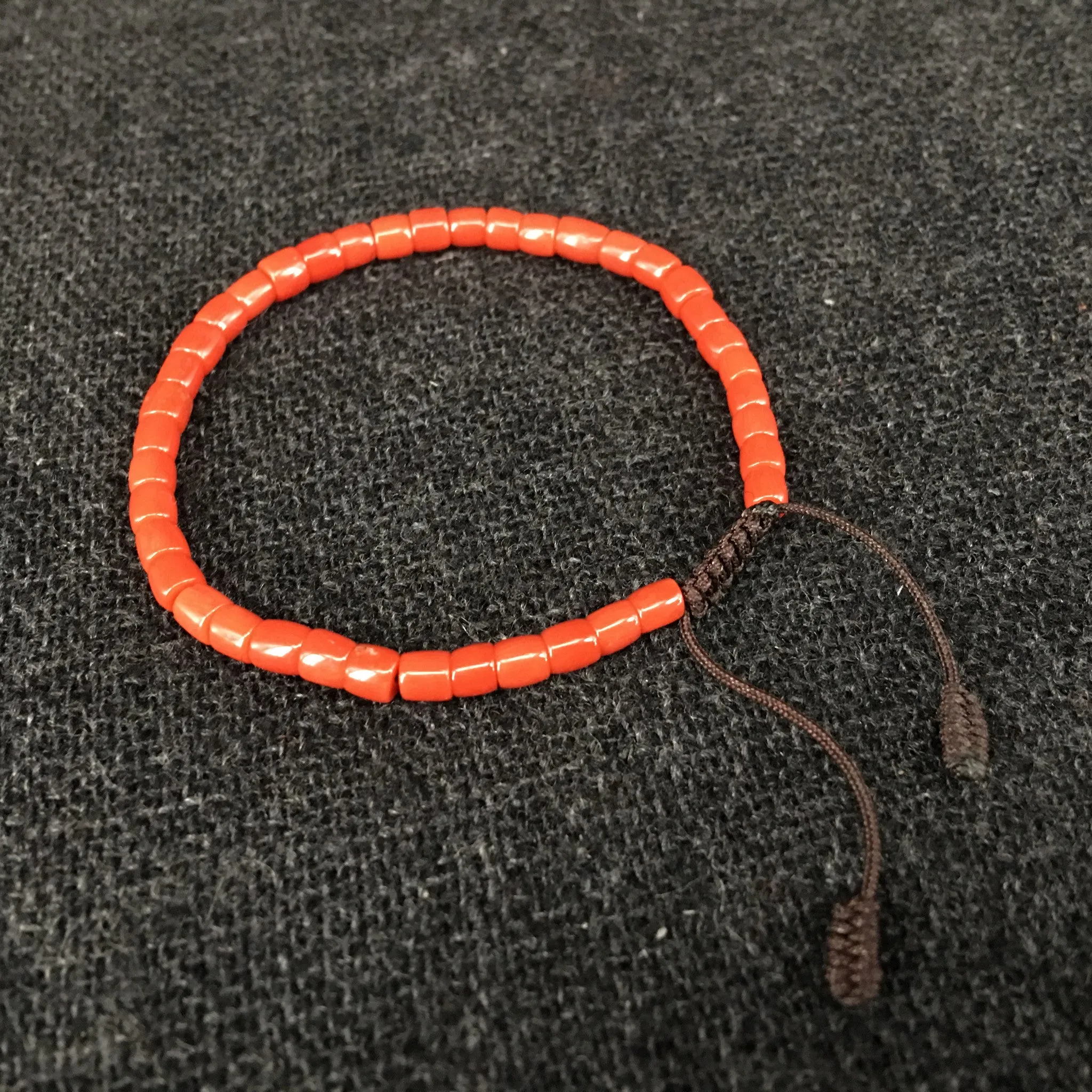 Lovely Red Italian Coral Bracelet