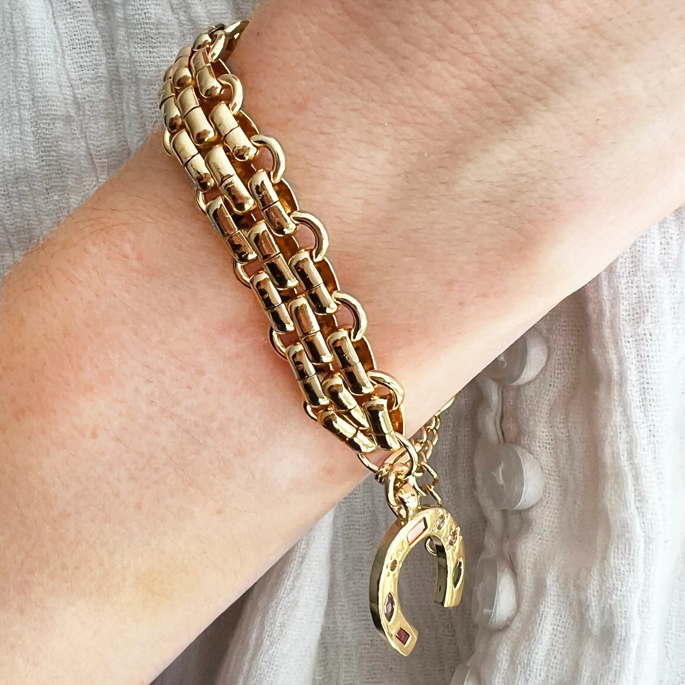 lucky day jeweled bracelet