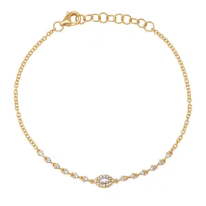 Marquise Diamond Bracelet