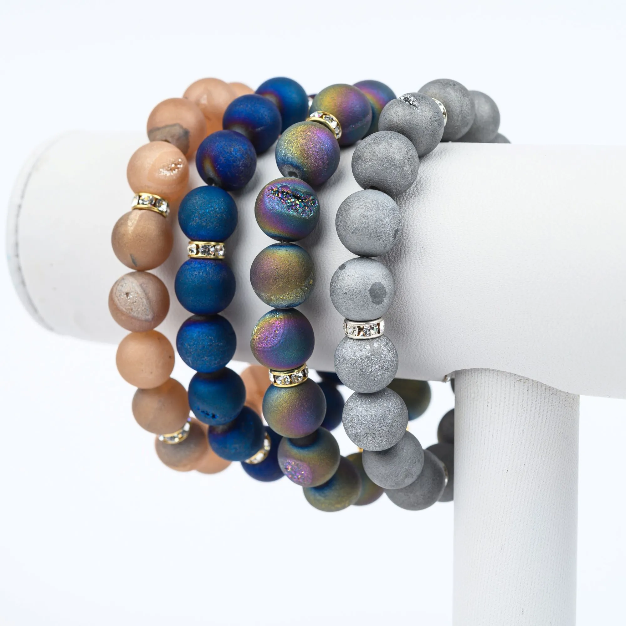 ME™ 7-inch Druzy Stone Bracelet - Beige
