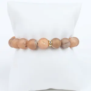 ME™ 7-inch Druzy Stone Bracelet - Beige