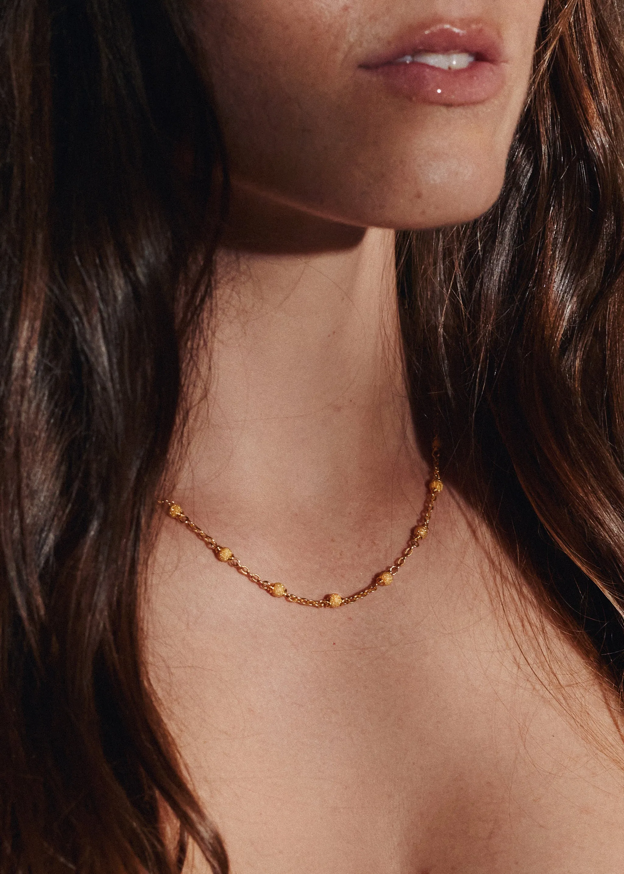 Milos Necklace / gold
