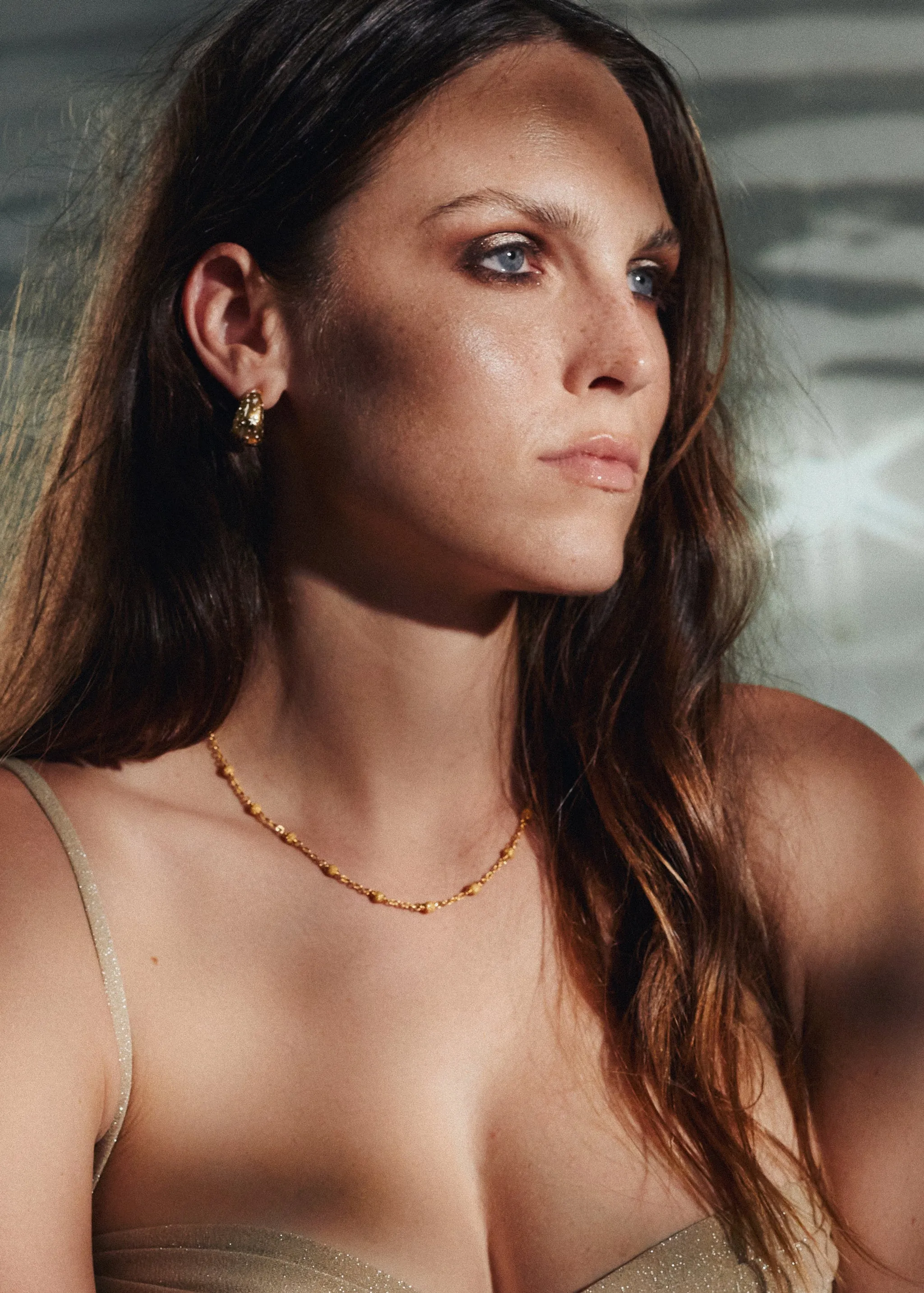 Milos Necklace / gold