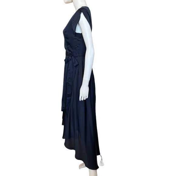 New ~ LULU'S ~ Fallen for You Satin High-Low Dress Size S GORGEOUS