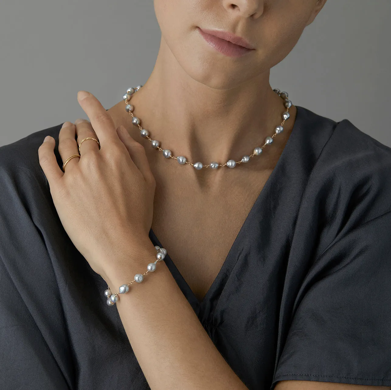One-of-a-Kind Akoya Pearl Necklace | APN11-OOAK