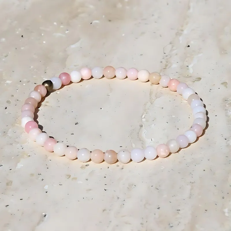 Pink Opal Delicate Bracelet
