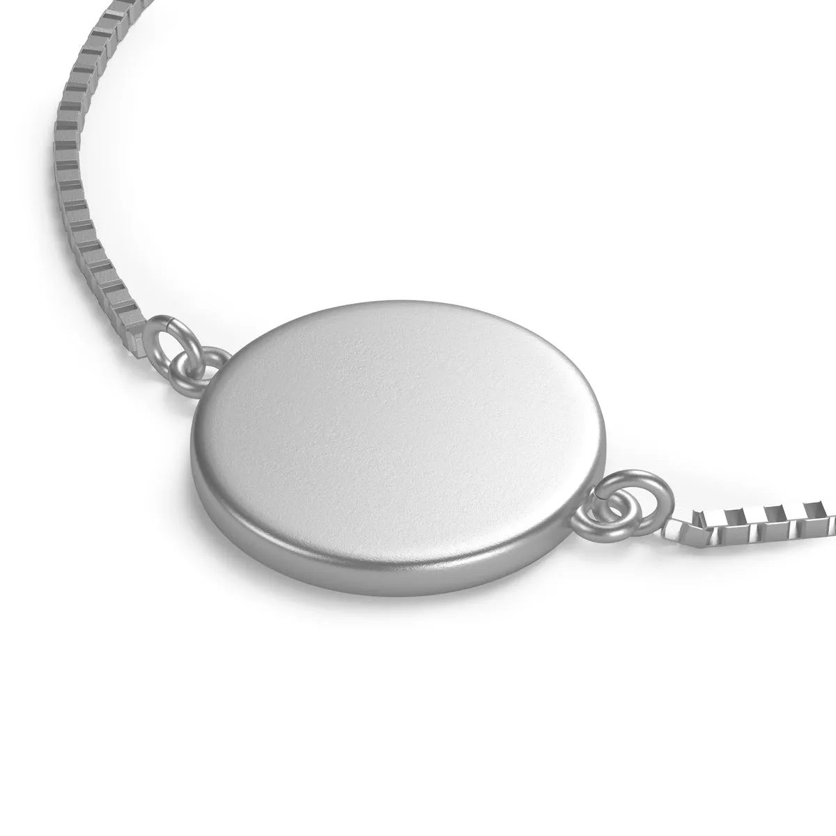 "I Love Someone with Down Syndrome" Box Chain Bracelet