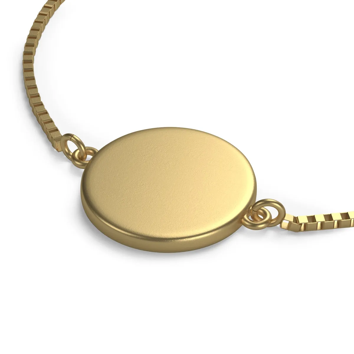"I Love Someone with Down Syndrome" Box Chain Bracelet