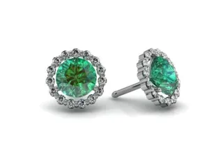 Rainforest Topaz Halo