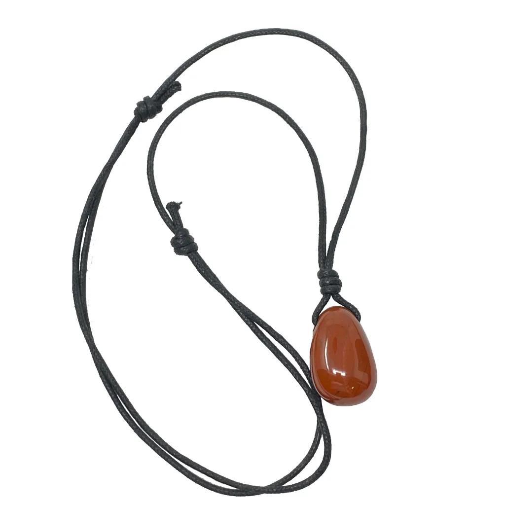 Red Jasper Prosperity Necklace | Luck Strings