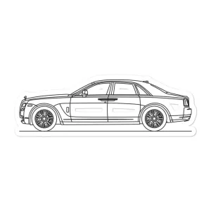 Rolls-Royce Ghost Outline Sticker