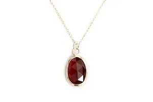 Rose Cut Garnet Necklace