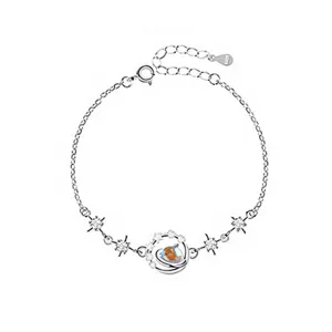 S925 Silver Pluto Delicate Star Bracelet