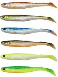 Savage Gear Slender Scoop Shad Mix