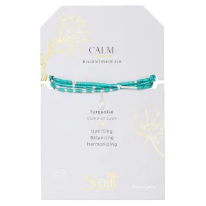 Scout Curated Wears Teardrop Stone Wrap Bracelet - Turquoise/Opalite