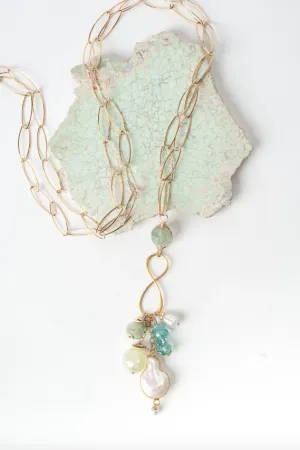 Serenity Infinity Tassel Necklace